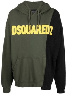 DSQUARED2 Cotton logo hoodie