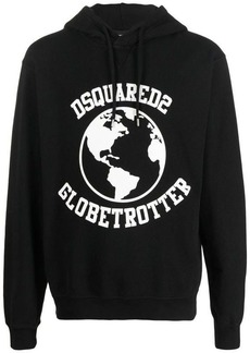 DSQUARED2 Cotton printed hoodie
