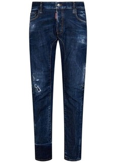 Dsquared2 DARK SCAR WASH TIDY BIKER Jeans