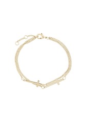 Dsquared2 double cross bracelet