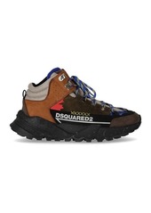 DSQUARED2  FREE MILITARY GREEN BROWN SNEAKER