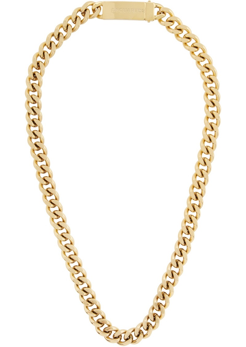 Dsquared2 Gold Chained2 Necklace