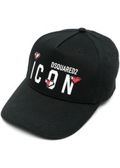 DSQUARED2 Icon appliqué-detail cap