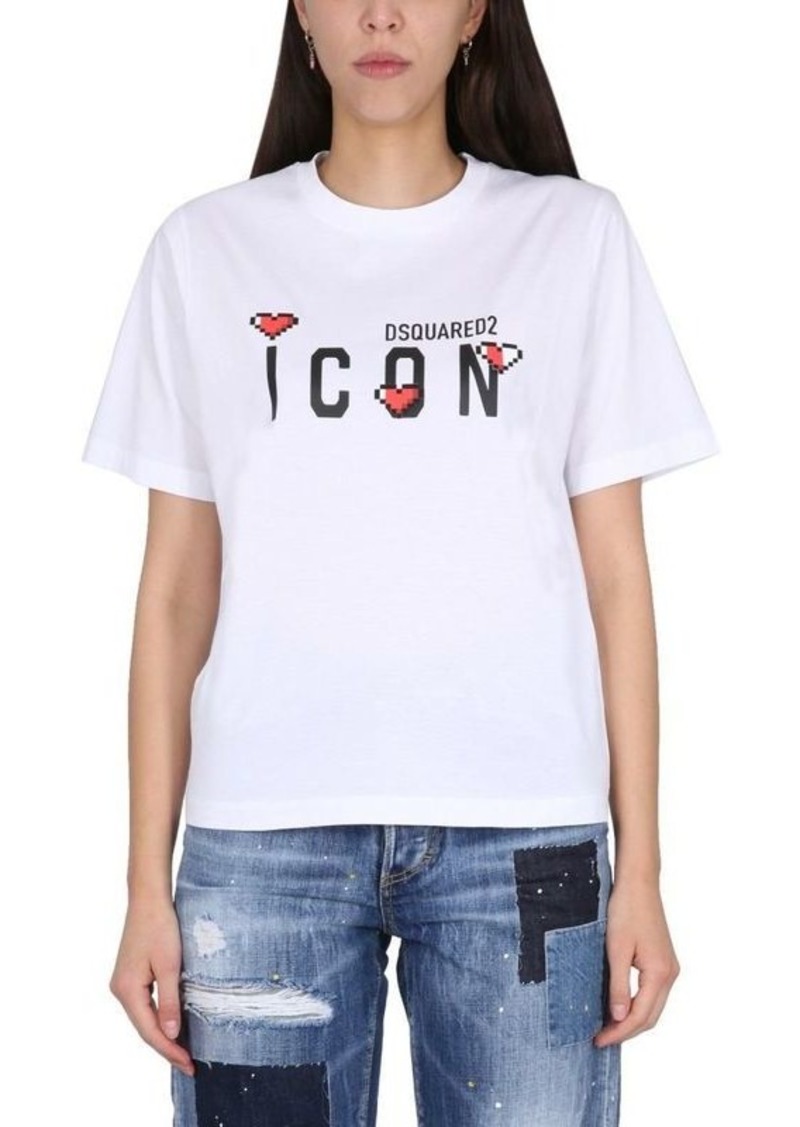 DSQUARED2 ICON GAME LOVER T-SHIRT