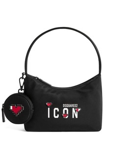 DSQUARED2 Icon Mini Hearts Hobo Bag