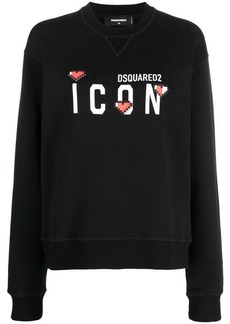 DSQUARED2 Icon-print sweatshirt