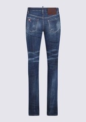 DSQUARED2 INDIGO BLUE COTTON JEANS