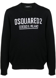 DSQUARED2 Intarsia-logo sweatshirt