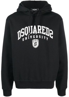 DSQUARED2 Logo cotton hoodie