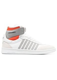 DSQUARED2 Logo leather sneakers