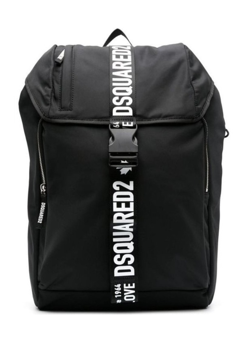DSQUARED2 Made with Love buckled backpack