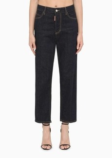 Dsquared2 Navy cropped jeans