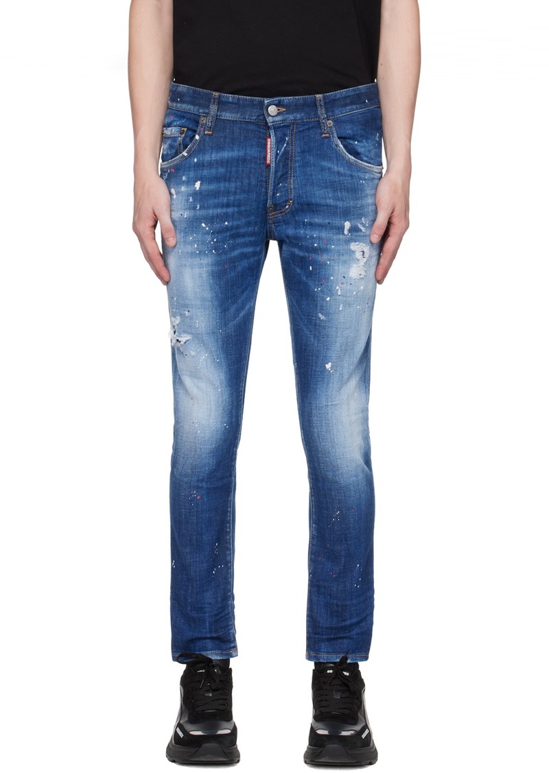 Dsquared2 Navy Skater Jeans