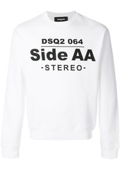 Dsquared2 side AA logo sweatshirt