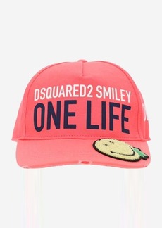 DSQUARED2 SMILEY BASEBALL HAT
