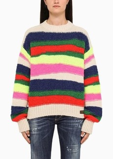 Dsquared2 striped crew-neck sweater