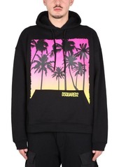 DSQUARED2 SUNRISE PRINT SWEATSHIRT