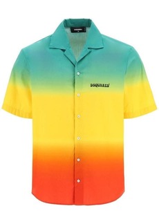 Dsquared2 tricolor bowling shirt