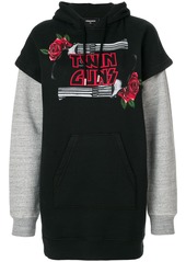 Dsquared2 Twin Guns print hoodie