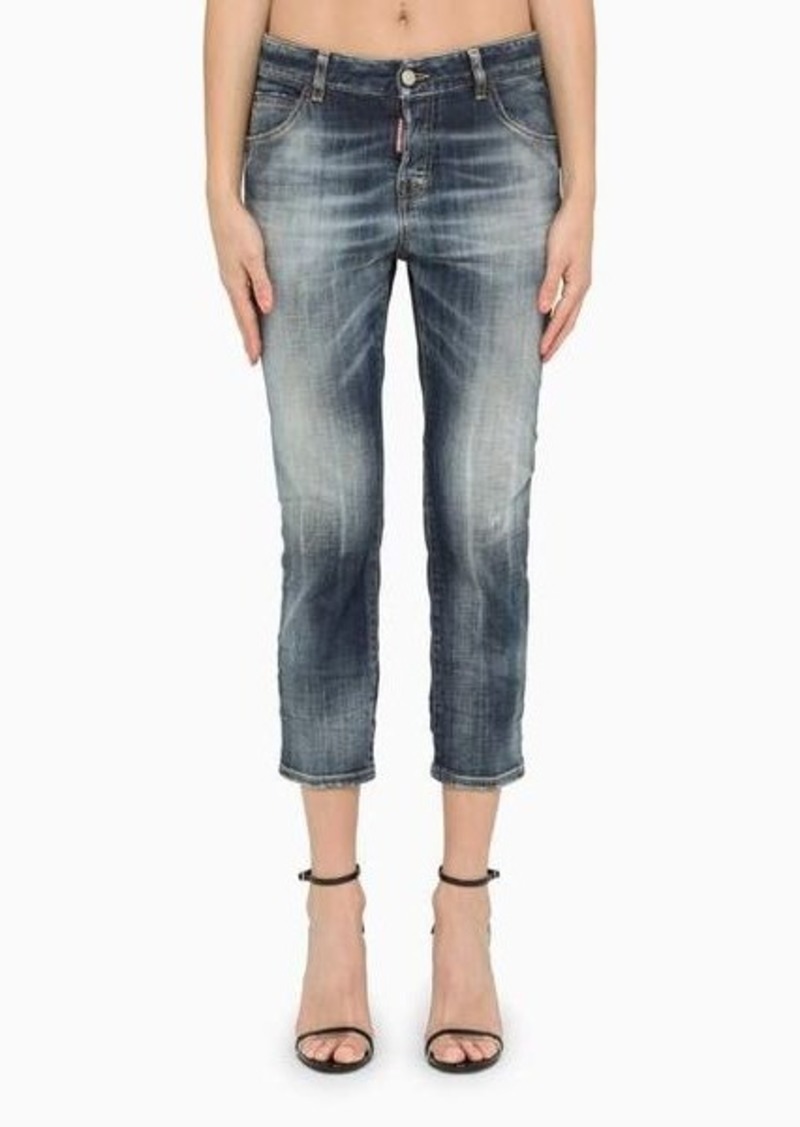 Dsquared2 washed cropped jeans