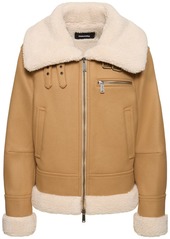 Dsquared2 Easy Shearling Aviator Jacket