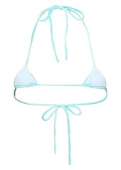 Dsquared2 Embellished Chenille Triangle Bikini Top