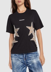 Dsquared2 Embellished Stars Jersey T-shirt