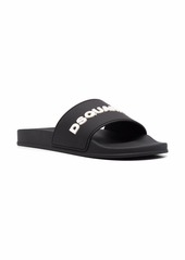 Dsquared2 embossed logo detail slides