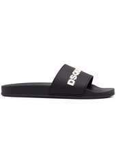 Dsquared2 embossed logo detail slides