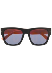 Dsquared2 embossed-logo square-frame sunglasses