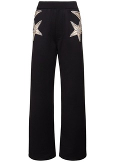 Dsquared2 Embroidered Stars Straight Pants