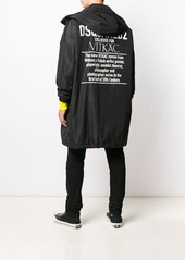 Dsquared2 Exclusive for Vitkac hooded raincoat