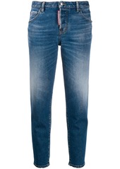Dsquared2 faded cropped jeans
