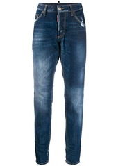 Dsquared2 faded effect jeans
