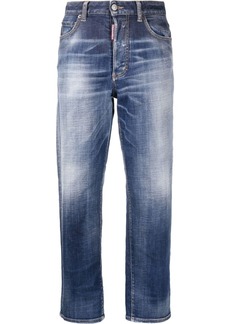 Dsquared2 faded straight-leg jeans