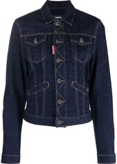 Dsquared2 flap-pocket denim jacket