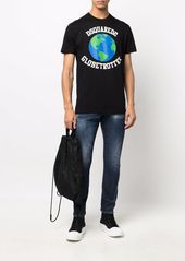 Dsquared2 Globetrotter logo-print T-shirt