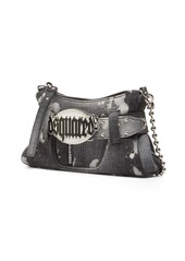 Gothic Dsquared2 Denim Clutch