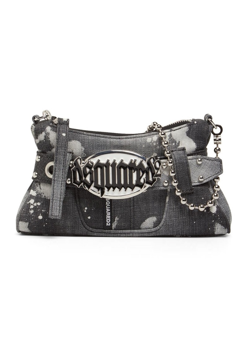 Gothic Dsquared2 Denim Clutch