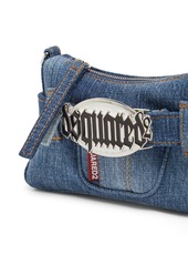 Gothic Dsquared2 Denim Clutch