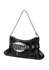 Dsquared2 Gothic Logo Belted Leather Bag