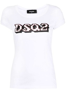 Dsquared2 graphic-print cotton T-shirt