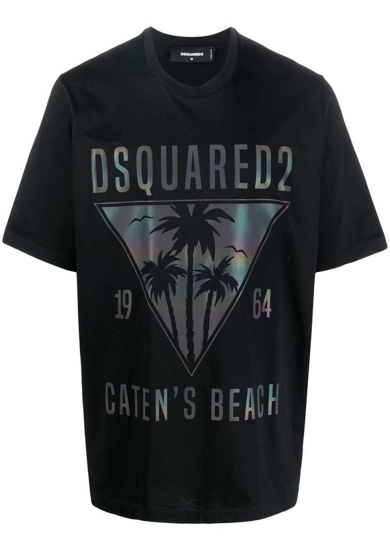 Dsquared2 graphic-print logo T-shirt