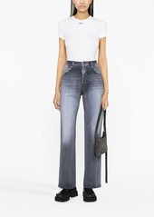 Dsquared2 high-rise straight-leg jeans