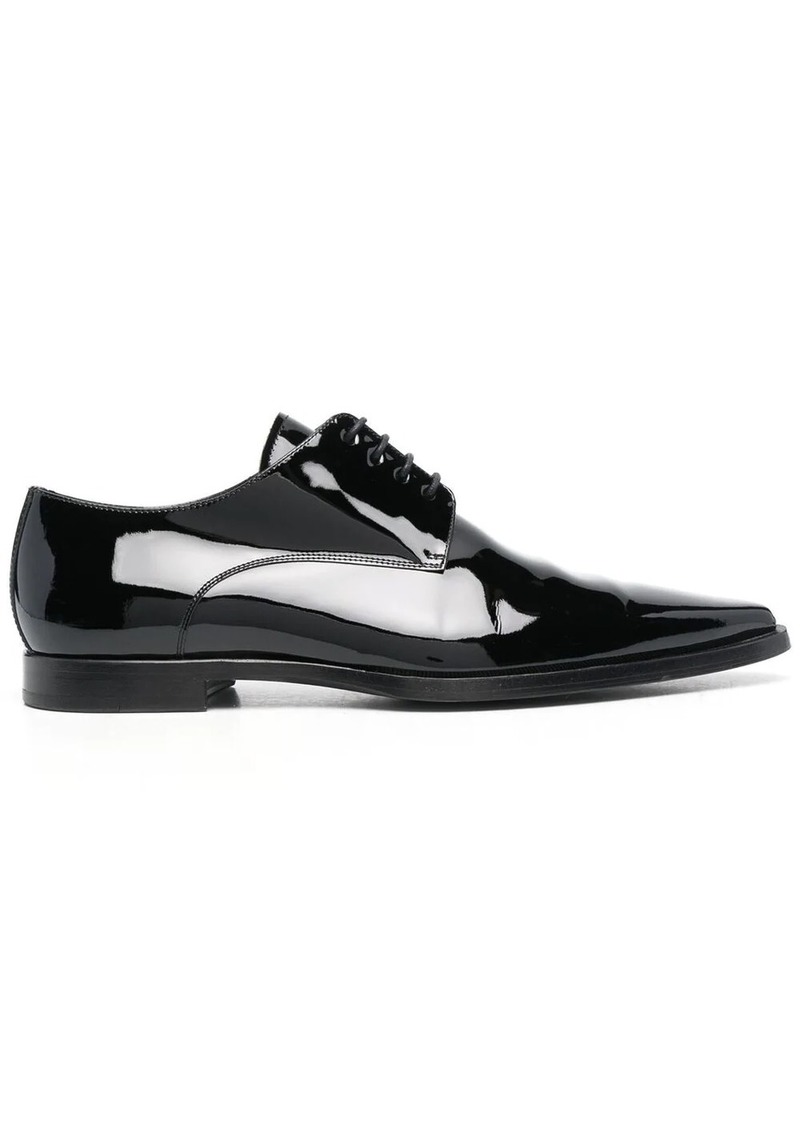 Dsquared2 patent-leather Derby shoes