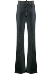 Dsquared2 high-waisted bootcut jeans
