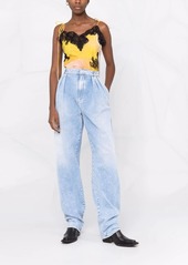 Dsquared2 high-waisted boxy jeans