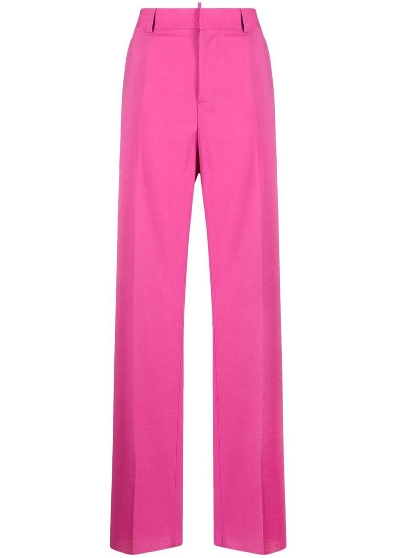 Dsquared2 high-waisted wide-leg trousers