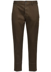 Dsquared2 Hockney Stretch Cotton Twill Pants