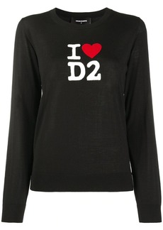 Dsquared2 I Love D2 wool jumper